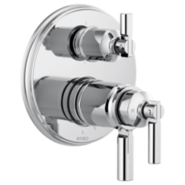 Invari® Tempassure® Thermostatic Valve With Integrated 6-Function Diverter Trim - T75676-PC