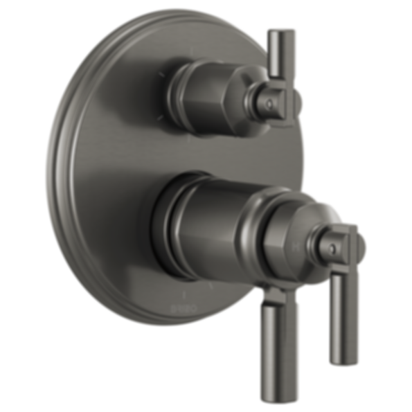 Invari® Tempassure® Thermostatic Valve With Integrated 6-Function Diverter Trim - T75676-PC