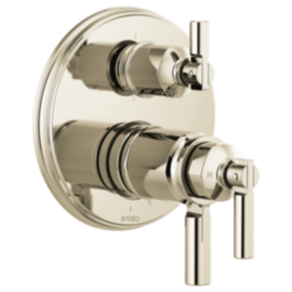 Invari® Tempassure® Thermostatic Valve With Integrated 6-Function Diverter Trim - T75676-PC