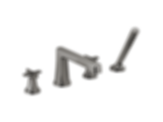 LEVOIR® Roman Tub Faucet With Handshower - Less Handles - T67498-PCLHP