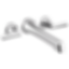 LEVOIR® Two-Handle Wall Mount Tub Filler - Less Handles - T70498-PCLHP