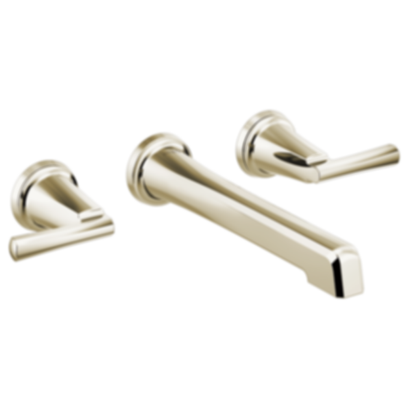 LEVOIR® Two-Handle Wall-Mount Lavatory Faucet - Less Handles 1.2 GPM - T65898LF-PCLHP-ECO