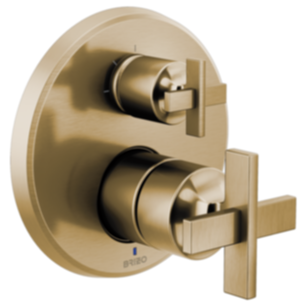 LEVOIR® Pressure Balance Valve With Integrated 3-Function Diverter Trim - Less Handles - T75P598-PCLHP