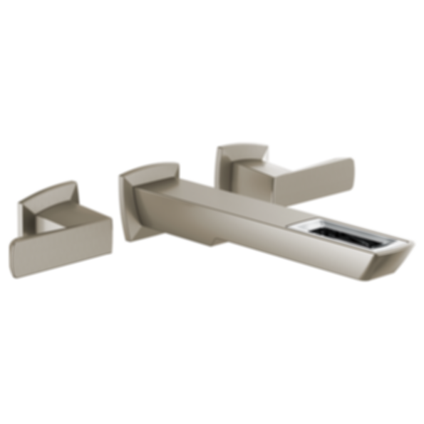 VETTIS® Two-Handle Wall Mount Lavatory Faucet With Open-Flow Spout 1.2 GPM - T65886LF-PC-ECO