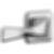 VIRAGE® Front Mount Flush Lever - 696030-BN