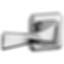 VIRAGE® Front Mount Flush Lever - 696030-BN