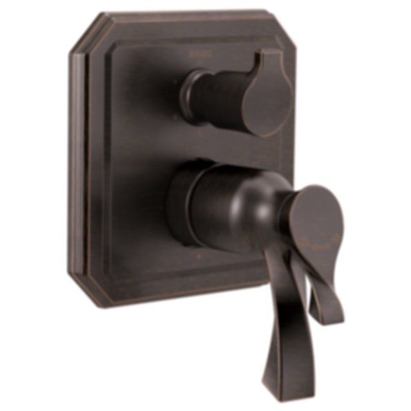 VIRAGE® TempAssure Thermostatic Valve with Integrated 6-Function Diverter Trim - T75630-PC
