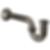 BRIZO P-Trap with Flange - BT031141-PC