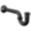 BRIZO P-Trap with Flange - BT031141-PC