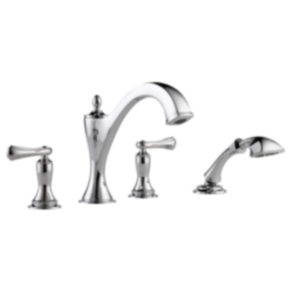 CHARLOTTE® Roman Tub with Hand Shower Trim - T67485-PCLHP