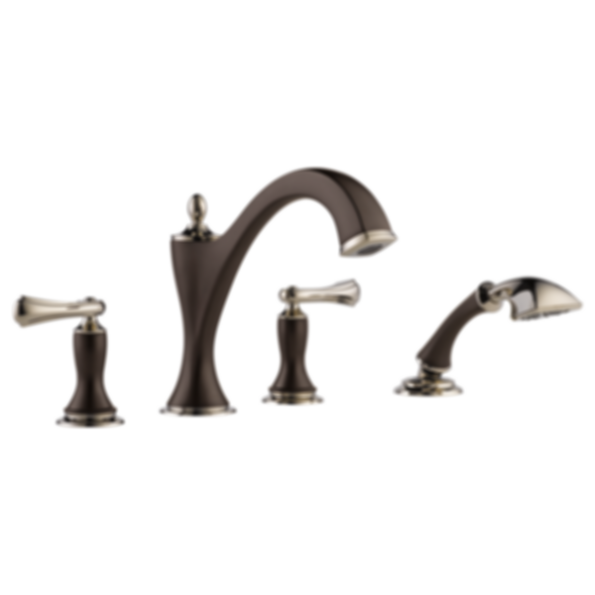 CHARLOTTE® Roman Tub with Hand Shower Trim - T67485-PCLHP