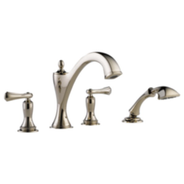 CHARLOTTE® Roman Tub with Hand Shower Trim - T67485-PCLHP