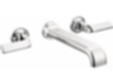 ALLARIA™ Two Handle Wallmount Tub Filler - T70467-PCLHP