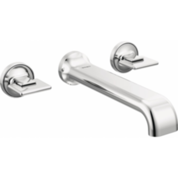 ALLARIA™ Two Handle Wallmount Tub Filler - T70467-PCLHP