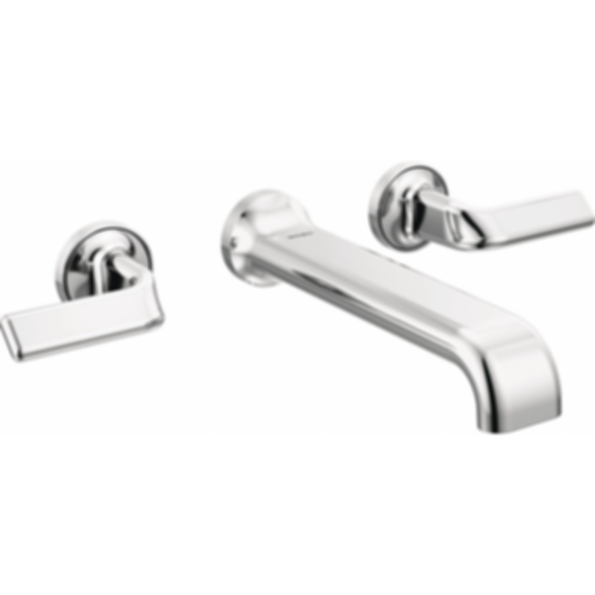 ALLARIA™ Two Handle Wallmount Tub Filler - T70467-PCLHP