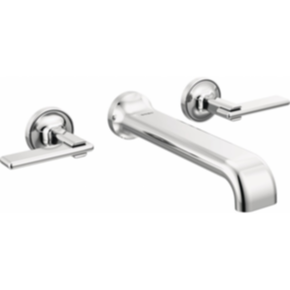 ALLARIA™ Two Handle Wallmount Tub Filler - T70467-PCLHP
