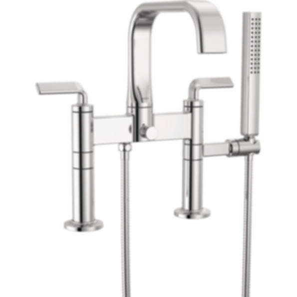 ALLARIA™ Two-Handle Tub Filler Trim Kit with Twist Lever Handles - Deck Mount - T70367-PC
