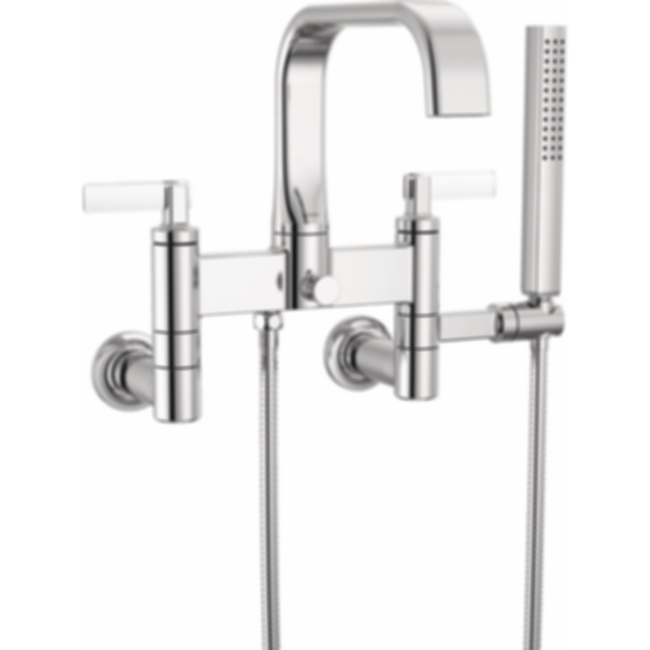 ALLARIA™ Two-Handle Tub Filler Trim Kit with Lever Handles - Wall Mount - T70368-PC