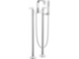 ALLARIA™ Two-Handle Tub Filler Trim Kit with Lever Handles - Floor Mount - T70368-PC