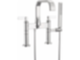 ALLARIA™ Two-Handle Tub Filler Trim Kit with Lever Handles - Deck Mount - T70368-PC