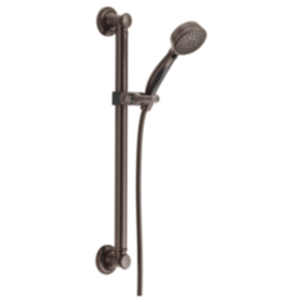 UNIVERSAL SHOWERING ActivTouch 9-Setting Hand Shower with Traditional Slide Bar / Grab Bar - 51900