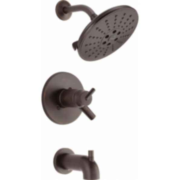 TRINSIC® TempAssure® 17T Series H2Okinetic® Tub & Shower Trim - T17T459-H2O