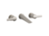 COMPEL Two Handle Wall Mount Bathroom Faucet - T3561LF-WL