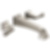 DRYDEN Two Handle Wall Mount Bathroom Faucet Trim - T3551LF-WL
