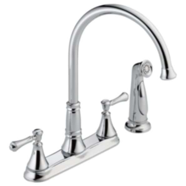 CASSIDY Two Handle Kitchen Faucet With Spray - 2497LF