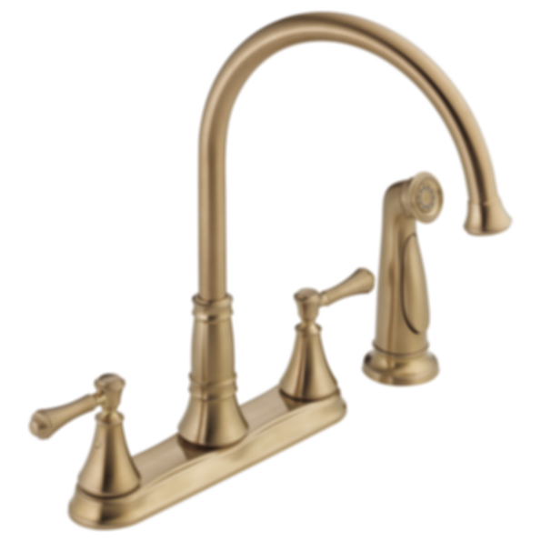 CASSIDY Two Handle Kitchen Faucet With Spray - 2497LF