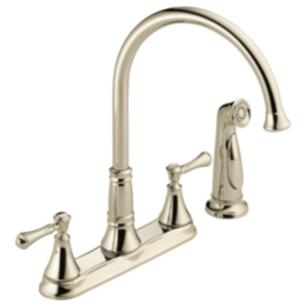 CASSIDY Two Handle Kitchen Faucet With Spray - 2497LF