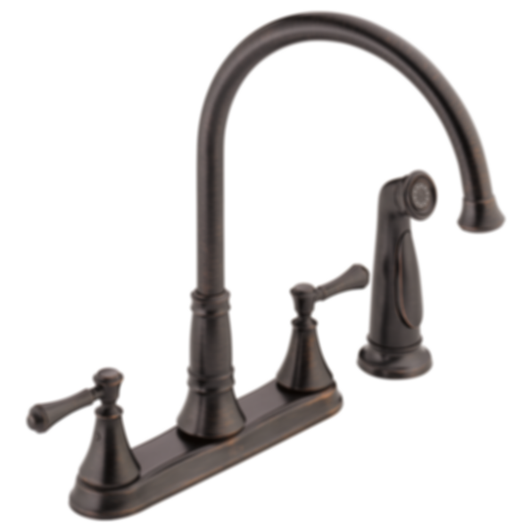 CASSIDY Two Handle Kitchen Faucet With Spray - 2497LF