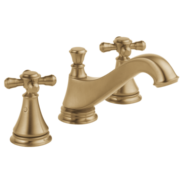 CASSIDY Two Handle Widespread Bathroom Faucet - Low Arc Spout - Less Handles - 3595LF-MPU-LHP
