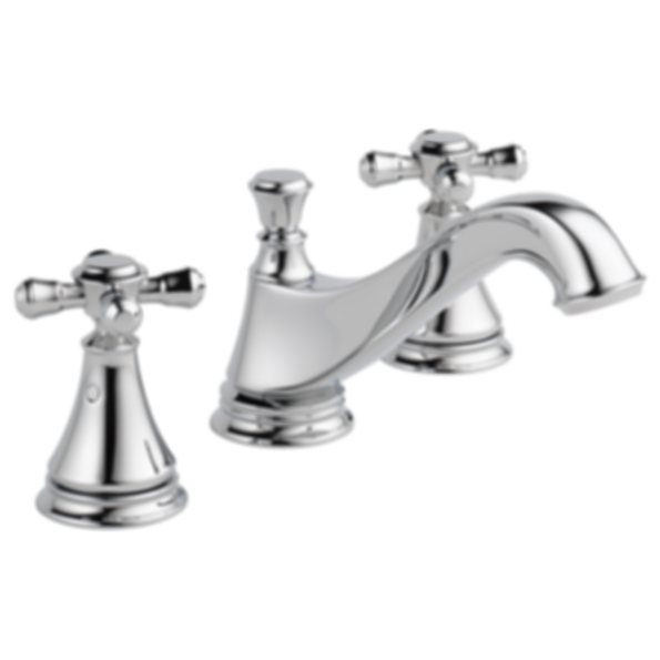 CASSIDY Two Handle Widespread Bathroom Faucet - Low Arc Spout - Less Handles - 3595LF-MPU-LHP