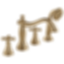 CASSIDY Roman Tub With Hand Shower Trim - T2797-LHP