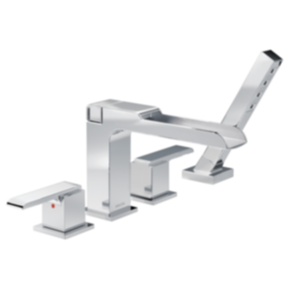 ARA Roman Tub Trim With Channel Spout And Hand Shower - T4768