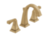 DRYDEN Two Handle Widespread Bathroom Faucet - 3551-MPU-DST