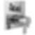 ARA Angular Modern TempAssure 17T Series Valve Trim With 3-Setting Integrated Diverter - T27T867