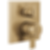 ARA Angular Modern Monitor 17 Series Valve Trim With 3-Setting Integrated Diverter - T27867