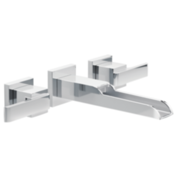 ARA Two Handle Wall Mount Channel Bathroom Faucet Trim - T3568LF-WL