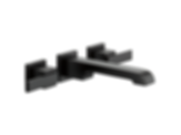 ARA Two Handle Wall Mount Bathroom Faucet Trim - T3567LF-WL