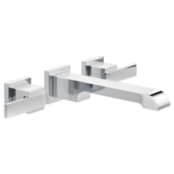 ARA Two Handle Wall Mount Bathroom Faucet Trim - T3567LF-WL