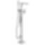 ARA Single Handle Floor Mount Tub Filler Trim With Hand Shower - T4767-FL