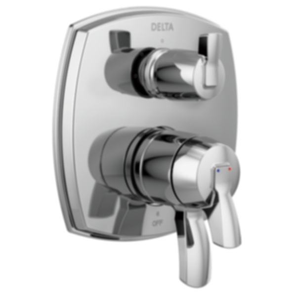 STRYKE 17 Series Integrated Diverter Trim With Three Function Diverter Less Diverter Handle  - T27876-SSLHP