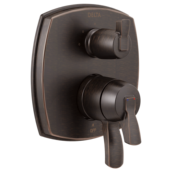 STRYKE 17 Series Integrated Diverter Trim With Three Function Diverter Less Diverter Handle  - T27876-SSLHP