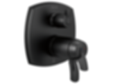 STRYKE 17 Thermostatic Integrated Diverter Trim With Three Function Diverter Less Diverter Handle  - T27T876-PR-LHP