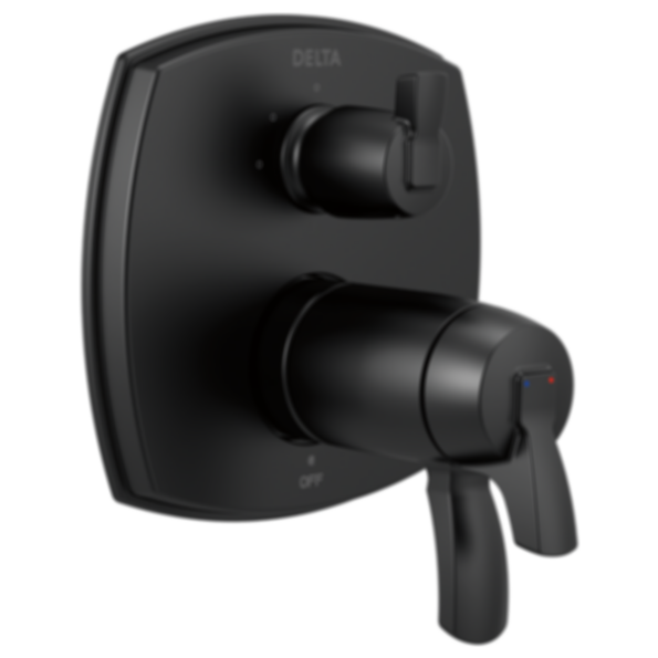 STRYKE 17 Thermostatic Integrated Diverter Trim With Three Function Diverter Less Diverter Handle  - T27T876-PR-LHP