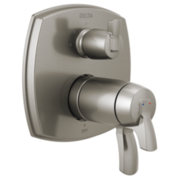 STRYKE 17 Thermostatic Integrated Diverter Trim With Three Function Diverter Less Diverter Handle  - T27T876-PR-LHP