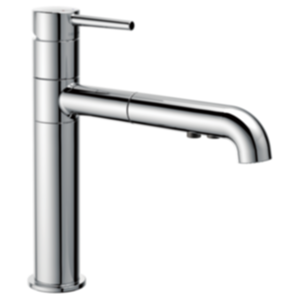 TRINSIC Single Handle Pull-Out Kitchen Faucet - 4159-DST