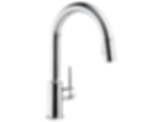 TRINSIC Single Handle Pull-Down Kitchen Faucet - 9159-DST
